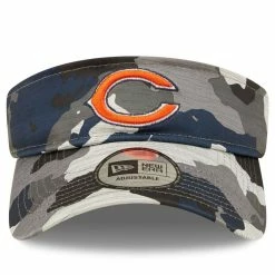 New Era Men's Camo Chicago Bears 2022 NFL Training Camp Official Adjustable Visor 8 New Era Men's Camo Chicago Bears 2022 NFL Training Camp Official Adjustable Visor -Fanatics DSCO1151428048 BGrd ALT2