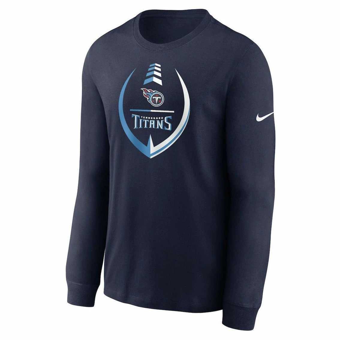 Nike Men's Navy Tennessee Titans Icon Legend Logo Performance Long Sleeve T-Shirt 5 Nike Men's Navy Tennessee Titans Icon Legend Logo Performance Long Sleeve T-Shirt - Image 3
