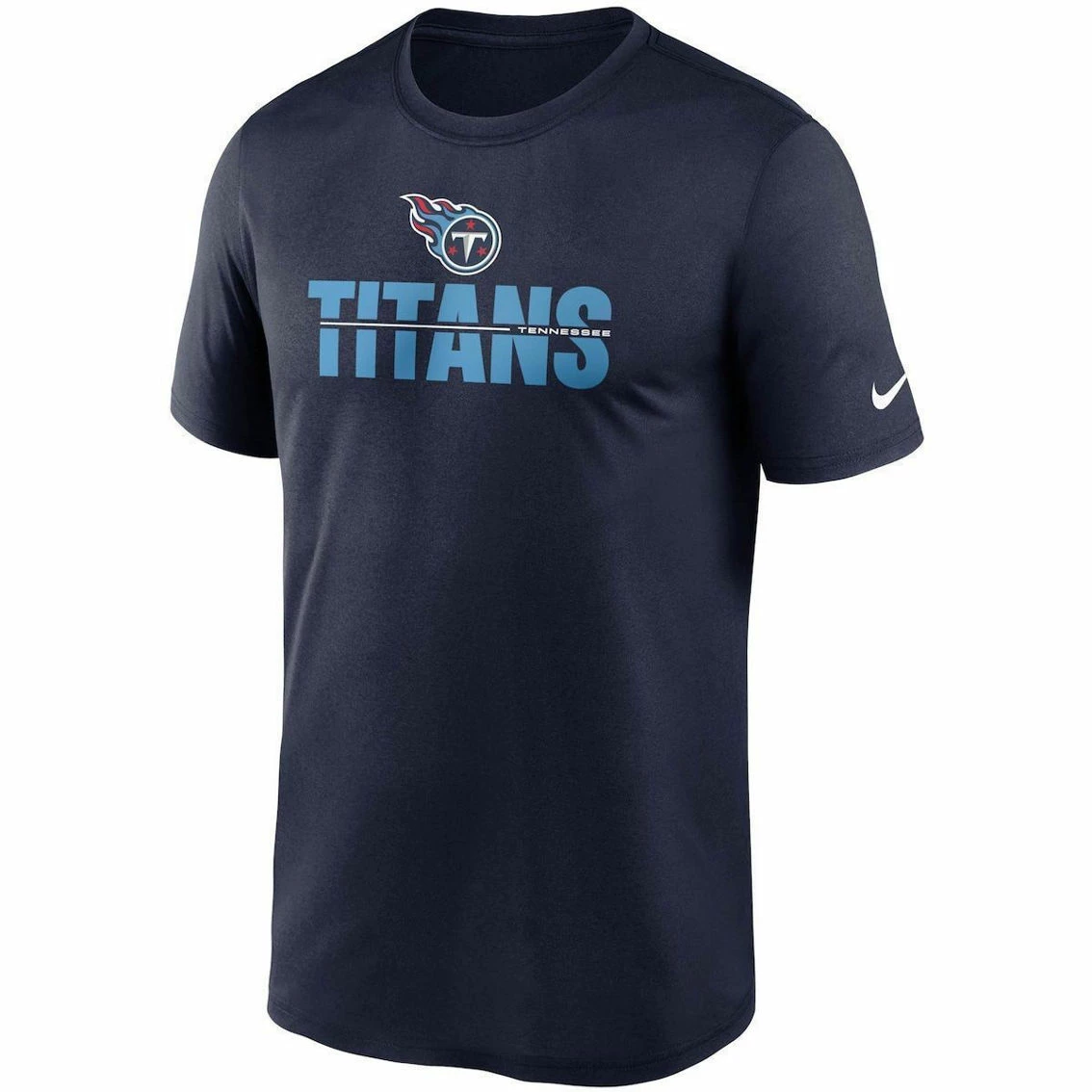Nike Men's Navy Tennessee Titans Legend Microtype Performance T-Shirt 5 Nike Men's Navy Tennessee Titans Legend Microtype Performance T-Shirt - Image 3