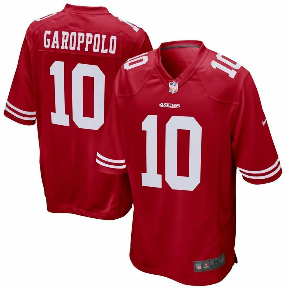 Nike Youth Jimmy Garoppolo Scarlet San Francisco 49ers Game Jersey 3 Nike Youth Jimmy Garoppolo Scarlet San Francisco 49ers Game Jersey
