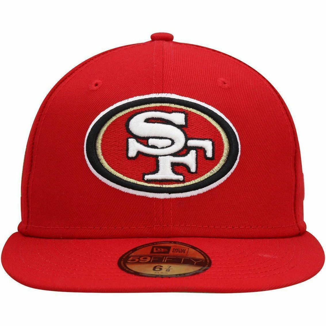 New Era Men's Scarlet San Francisco 49ers Citrus Pop 59FIFTY Fitted Hat 5 New Era Men's Scarlet San Francisco 49ers Citrus Pop 59FIFTY Fitted Hat - Image 3