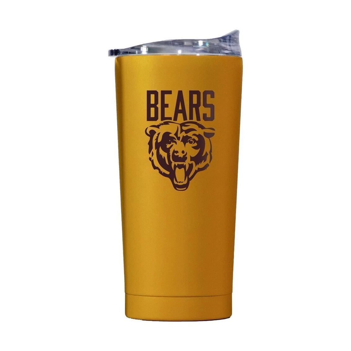 Logo Brands Chicago Bears 20oz. Fashion Color Powdercoat Tumbler 4 Logo Brands Chicago Bears 20oz. Fashion Color Powdercoat Tumbler - Image 2