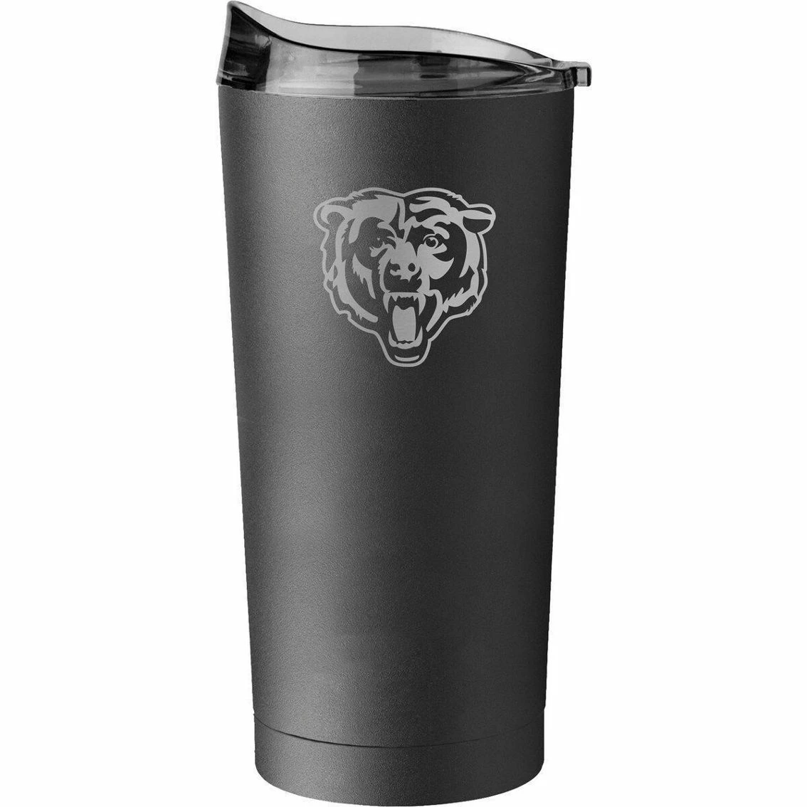 Logo Brands Chicago Bears 20oz. Black Powder Coat Tumbler 4 Logo Brands Chicago Bears 20oz. Black Powder Coat Tumbler - Image 2