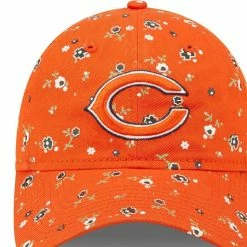 New Era Women's Orange Chicago Bears Floral 9TWENTY Adjustable Hat 8 New Era Women's Orange Chicago Bears Floral 9TWENTY Adjustable Hat -Fanatics DSCO1151536344 2294 ALT2