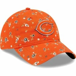 New Era Women's Orange Chicago Bears Floral 9TWENTY Adjustable Hat 9 New Era Women's Orange Chicago Bears Floral 9TWENTY Adjustable Hat -Fanatics DSCO1151536344 2294 ALT3