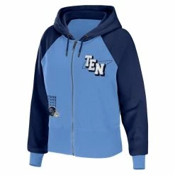 WEAR By Erin Andrews Women's Light Blue Tennessee Titans Colorblock Full-Zip Hoodie 8 WEAR By Erin Andrews Women's Light Blue Tennessee Titans Colorblock Full-Zip Hoodie -Fanatics DSCO1151536510 1191 ALT2