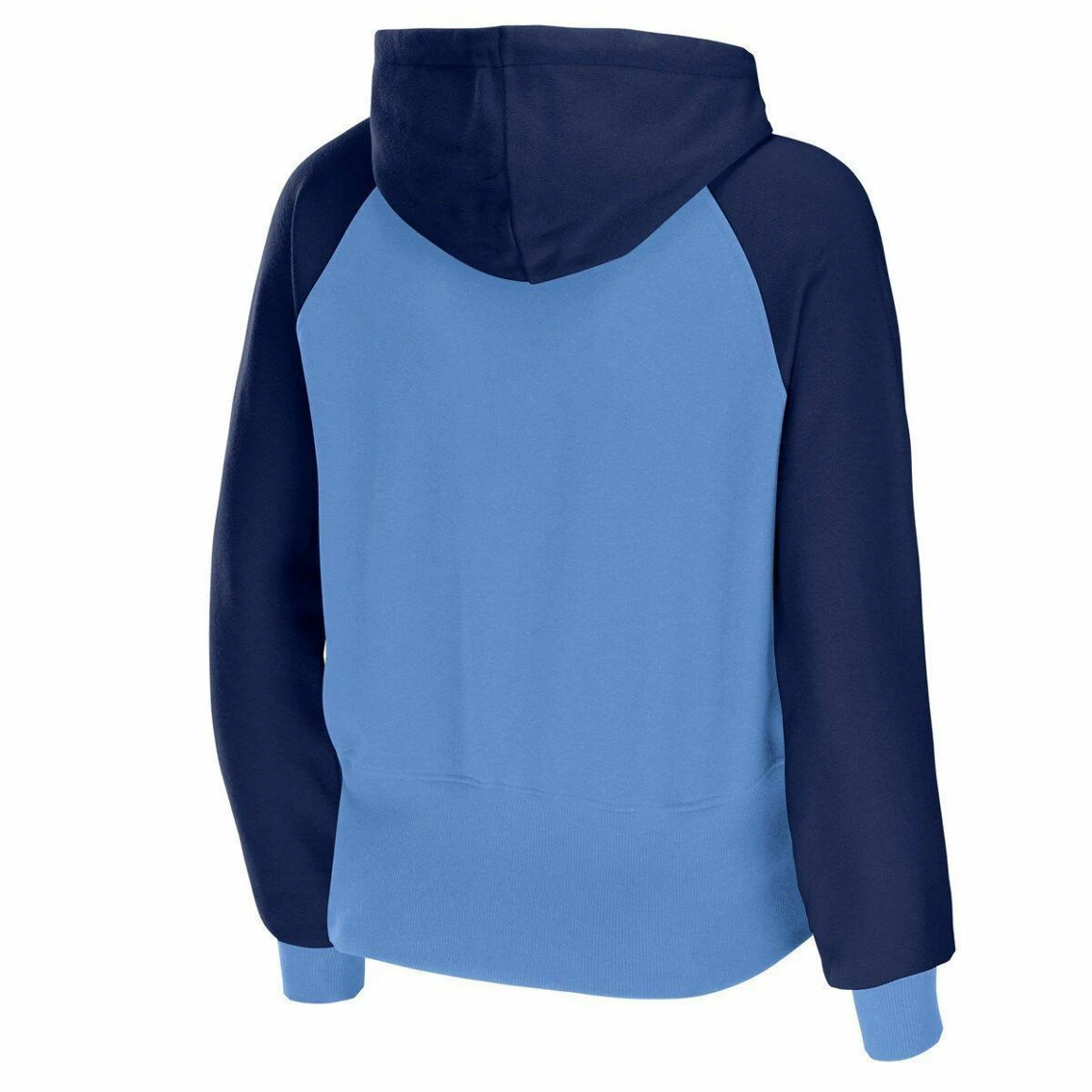 WEAR By Erin Andrews Women's Light Blue Tennessee Titans Colorblock Full-Zip Hoodie 6 WEAR By Erin Andrews Women's Light Blue Tennessee Titans Colorblock Full-Zip Hoodie - Image 4