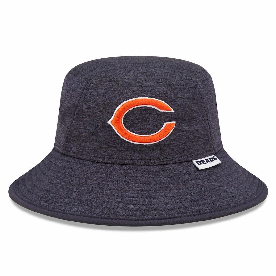 New Era Men's Heather Navy Chicago Bears Bucket Hat 3 New Era Men's Heather Navy Chicago Bears Bucket Hat