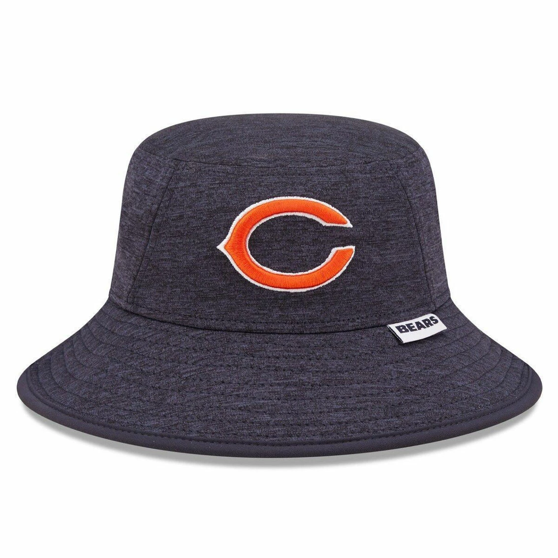 New Era Men's Heather Navy Chicago Bears Bucket Hat 4 New Era Men's Heather Navy Chicago Bears Bucket Hat - Image 2