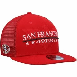 New Era Men's Scarlet San Francisco 49ers Totem 9FIFTY Snapback Hat 7 New Era Men's Scarlet San Francisco 49ers Totem 9FIFTY Snapback Hat -Fanatics DSCO1151839964 2946 ALT1