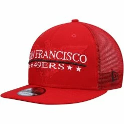New Era Men's Scarlet San Francisco 49ers Totem 9FIFTY Snapback Hat 9 New Era Men's Scarlet San Francisco 49ers Totem 9FIFTY Snapback Hat -Fanatics DSCO1151839964 2946 ALT3