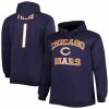 Profile Men's Justin Fields Navy Chicago Bears Big & Tall Fleece Name & Number Pullover Hoodie 2 Profile Men's Justin Fields Navy Chicago Bears Big & Tall Fleece Name & Number Pullover Hoodie -Fanatics DSCO1151840447 1320