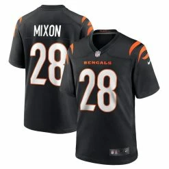 Men's Nike Joe Mixon Black Cincinnati Bengals Player Game Jersey 7 Men's Nike Joe Mixon Black Cincinnati Bengals Player Game Jersey -Fanatics DSCO1151840517 1007 ALT1