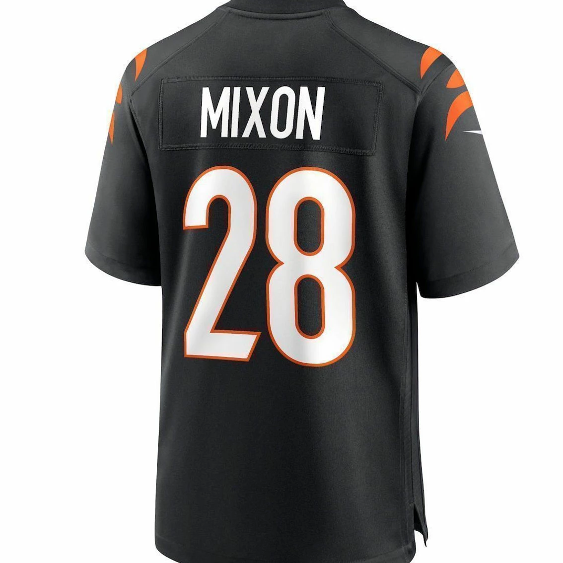 Men's Nike Joe Mixon Black Cincinnati Bengals Player Game Jersey 6 Men's Nike Joe Mixon Black Cincinnati Bengals Player Game Jersey - Image 4