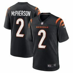 Nike Men's Evan McPherson Black Cincinnati Bengals Game Jersey 7 Nike Men's Evan McPherson Black Cincinnati Bengals Game Jersey -Fanatics DSCO1151840530 1007 ALT1