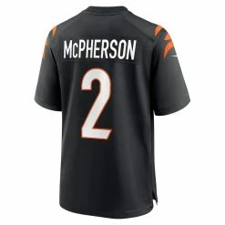 Nike Men's Evan McPherson Black Cincinnati Bengals Game Jersey 9 Nike Men's Evan McPherson Black Cincinnati Bengals Game Jersey -Fanatics DSCO1151840530 1007 ALT3