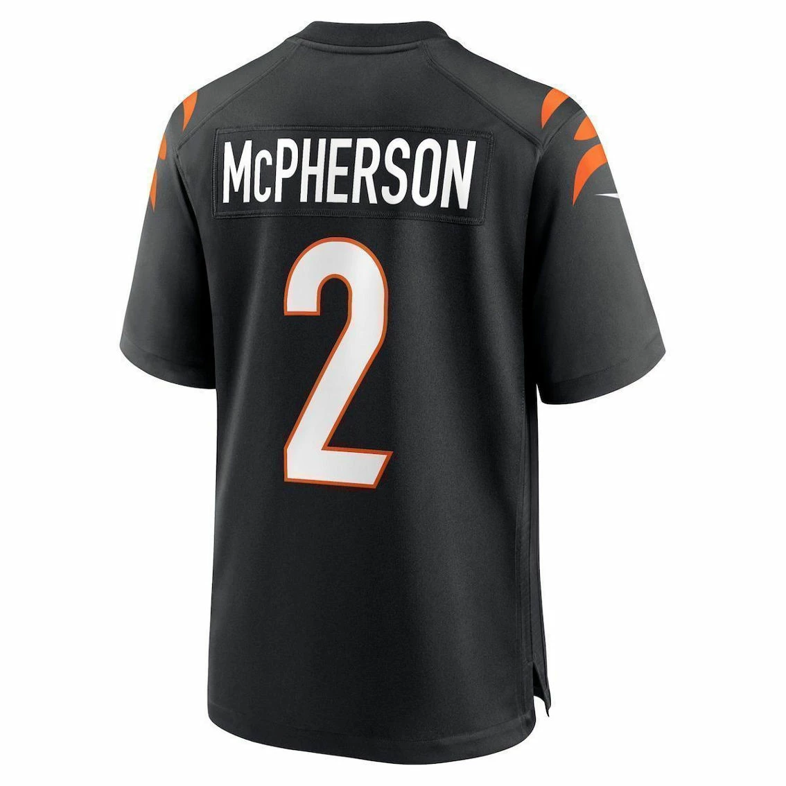 Nike Men's Evan McPherson Black Cincinnati Bengals Game Jersey 6 Nike Men's Evan McPherson Black Cincinnati Bengals Game Jersey - Image 4