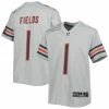 Nike Youth Justin Fields Gray Chicago Bears Inverted Game Jersey 2 Nike Youth Justin Fields Gray Chicago Bears Inverted Game Jersey -Fanatics DSCO1151957732 1927