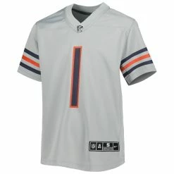 Nike Youth Justin Fields Gray Chicago Bears Inverted Game Jersey 8 Nike Youth Justin Fields Gray Chicago Bears Inverted Game Jersey -Fanatics DSCO1151957732 1927 ALT2
