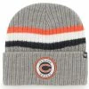 '47 Men's Gray Chicago Bears Highline Cuffed Knit Hat
