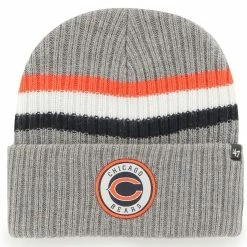 '47 Men's Gray Chicago Bears Highline Cuffed Knit Hat