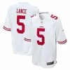 Nike Men's Trey Lance White San Francisco 49ers Game Jersey 1 Nike Men's Trey Lance White San Francisco 49ers Game Jersey -Fanatics DSCO1151957858 3550
