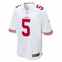 Nike Men's Trey Lance White San Francisco 49ers Game Jersey -Fanatics DSCO1151957858 3550 ALT2