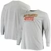 Fanatics Branded Men's Heathered Gray San Francisco 49ers Big & Tall Practice Long Sleeve T-Shirt -Fanatics DSCO1151957968 1927
