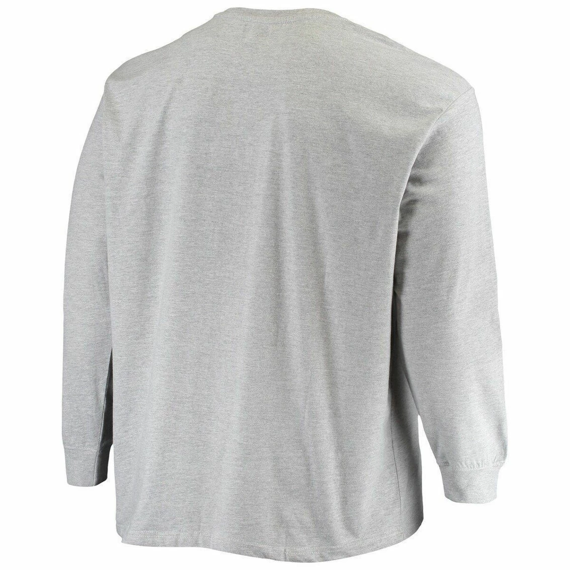 Fanatics Branded Men's Heathered Gray San Francisco 49ers Big & Tall Practice Long Sleeve T-Shirt 6 Fanatics Branded Men's Heathered Gray San Francisco 49ers Big & Tall Practice Long Sleeve T-Shirt - Image 4
