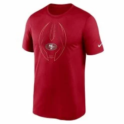 Nike Men's Scarlet San Francisco 49ers Team Legend Icon Performance T-Shirt -Fanatics DSCO1151958155 2946 ALT2