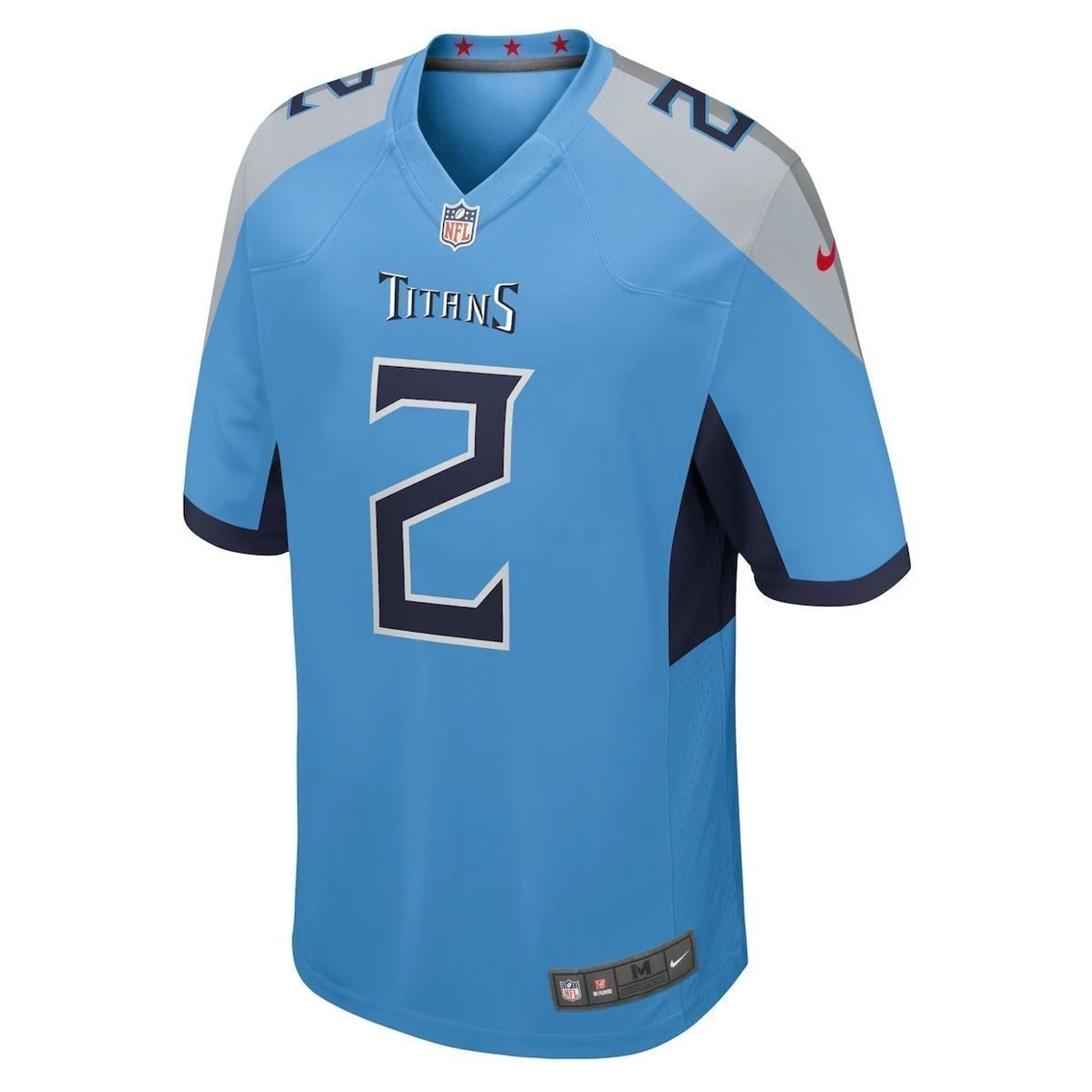 Nike Men's Julio Jones Light Blue Tennessee Titans Game Jersey 5 Nike Men's Julio Jones Light Blue Tennessee Titans Game Jersey - Image 3