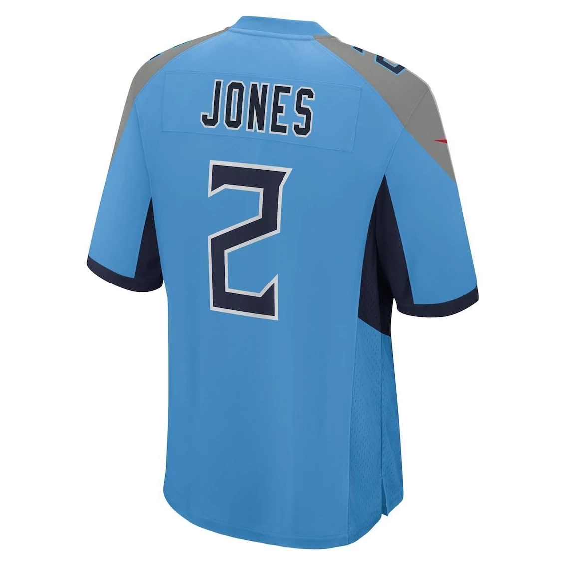 Nike Men's Julio Jones Light Blue Tennessee Titans Game Jersey 6 Nike Men's Julio Jones Light Blue Tennessee Titans Game Jersey - Image 4