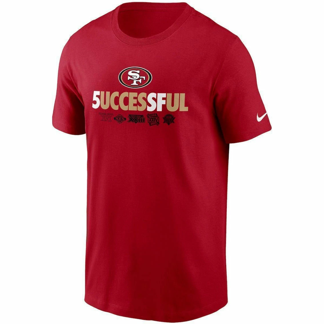 Nike Men's Scarlet San Francisco 49ers Hometown Collection Success T-Shirt 5 Nike Men's Scarlet San Francisco 49ers Hometown Collection Success T-Shirt - Image 3