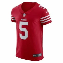 Nike Men's Trey Lance Scarlet San Francisco 49ers Vapor Elite Jersey -Fanatics DSCO1151958476 2946 ALT2