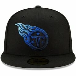 New Era Men's Black Tennessee Titans Logo Color Dim 59FIFTY Fitted Hat 8 New Era Men's Black Tennessee Titans Logo Color Dim 59FIFTY Fitted Hat -Fanatics DSCO1151958620 1007 ALT2