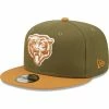 New Era Men's Olive/Brown Chicago Bears Two-Tone Color Pack 9FIFTY Snapback Hat 2 New Era Men's Olive/Brown Chicago Bears Two-Tone Color Pack 9FIFTY Snapback Hat -Fanatics DSCO1152055996 BROWGA