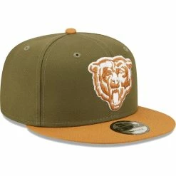 New Era Men's Olive/Brown Chicago Bears Two-Tone Color Pack 9FIFTY Snapback Hat 9 New Era Men's Olive/Brown Chicago Bears Two-Tone Color Pack 9FIFTY Snapback Hat -Fanatics DSCO1152055996 BROWGA ALT3