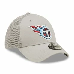 New Era Men's Gray Tennessee Titans Team Neo 39THIRTY Flex Hat -Fanatics DSCO1152056575 1927 ALT3