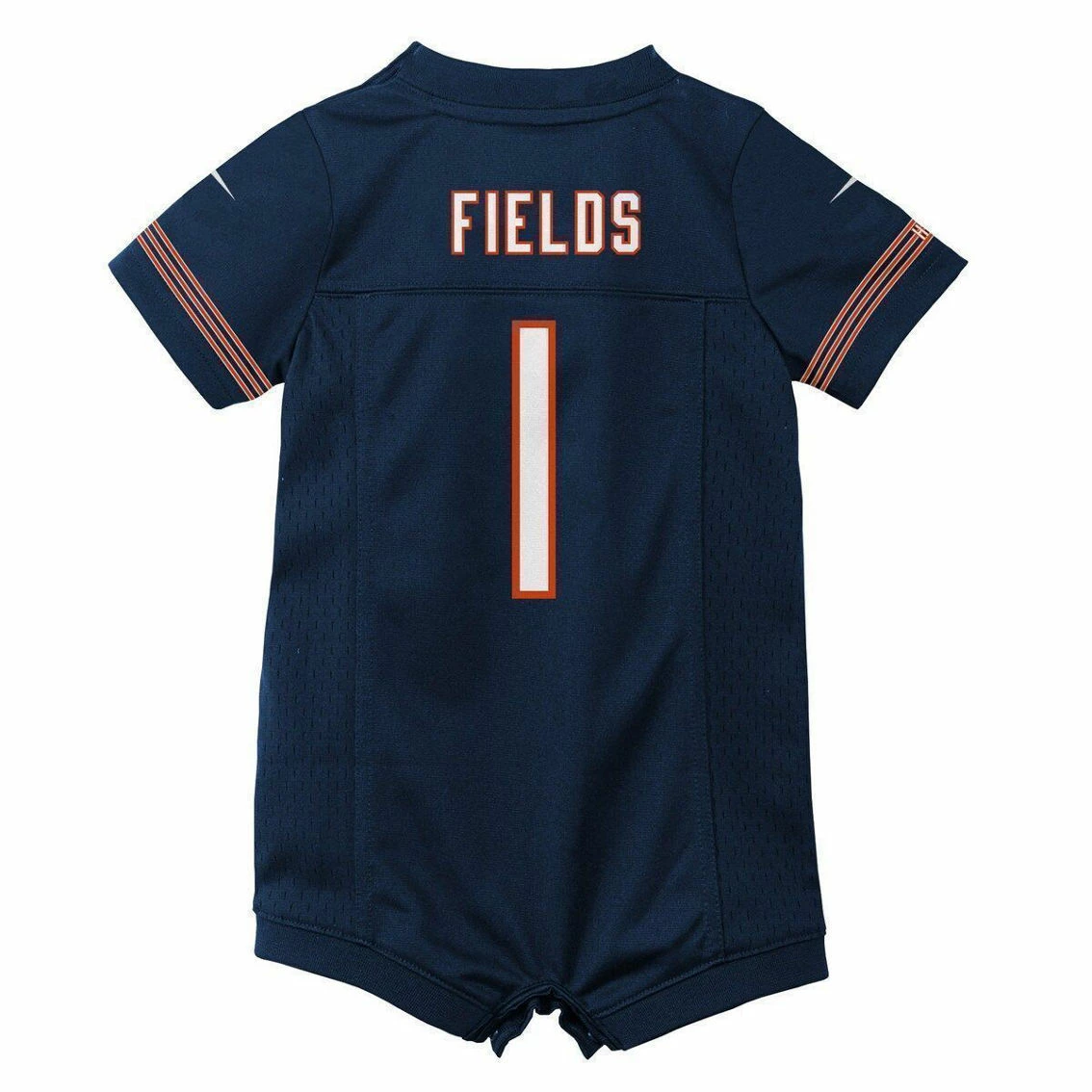 Nike Newborn & Infant Justin Fields Navy Chicago Bears Game Romper Jersey 6 Nike Newborn & Infant Justin Fields Navy Chicago Bears Game Romper Jersey - Image 4