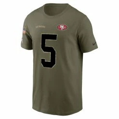 Nike Men's Trey Lance Olive San Francisco 49ers 2022 Salute To Service Name & Number T-Shirt 8 Nike Men's Trey Lance Olive San Francisco 49ers 2022 Salute To Service Name & Number T-Shirt -Fanatics DSCO1152056822 2068 ALT2