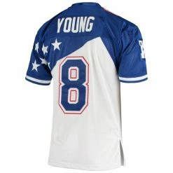 Mitchell & Ness Men's Steve Young White/Blue NFC 1994 Pro Bowl Authentic Jersey 9 Mitchell & Ness Men's Steve Young White/Blue NFC 1994 Pro Bowl Authentic Jersey -Fanatics DSCO1152076170 3550 ALT3