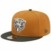 New Era Men's Bronze/Graphite Chicago Bears Color Pack Two-Tone 9FIFTY Snapback Hat