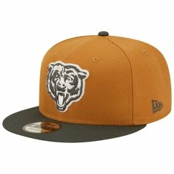 New Era Men's Bronze/Graphite Chicago Bears Color Pack Two-Tone 9FIFTY Snapback Hat