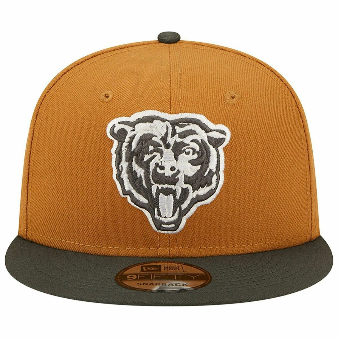 New Era Men's Bronze/Graphite Chicago Bears Color Pack Two-Tone 9FIFTY Snapback Hat 5 New Era Men's Bronze/Graphite Chicago Bears Color Pack Two-Tone 9FIFTY Snapback Hat - Image 3