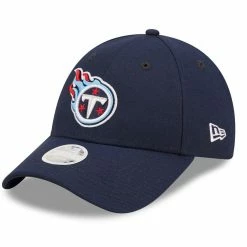New Era Women's Navy Tennessee Titans Simple 9FORTY Adjustable Hat
