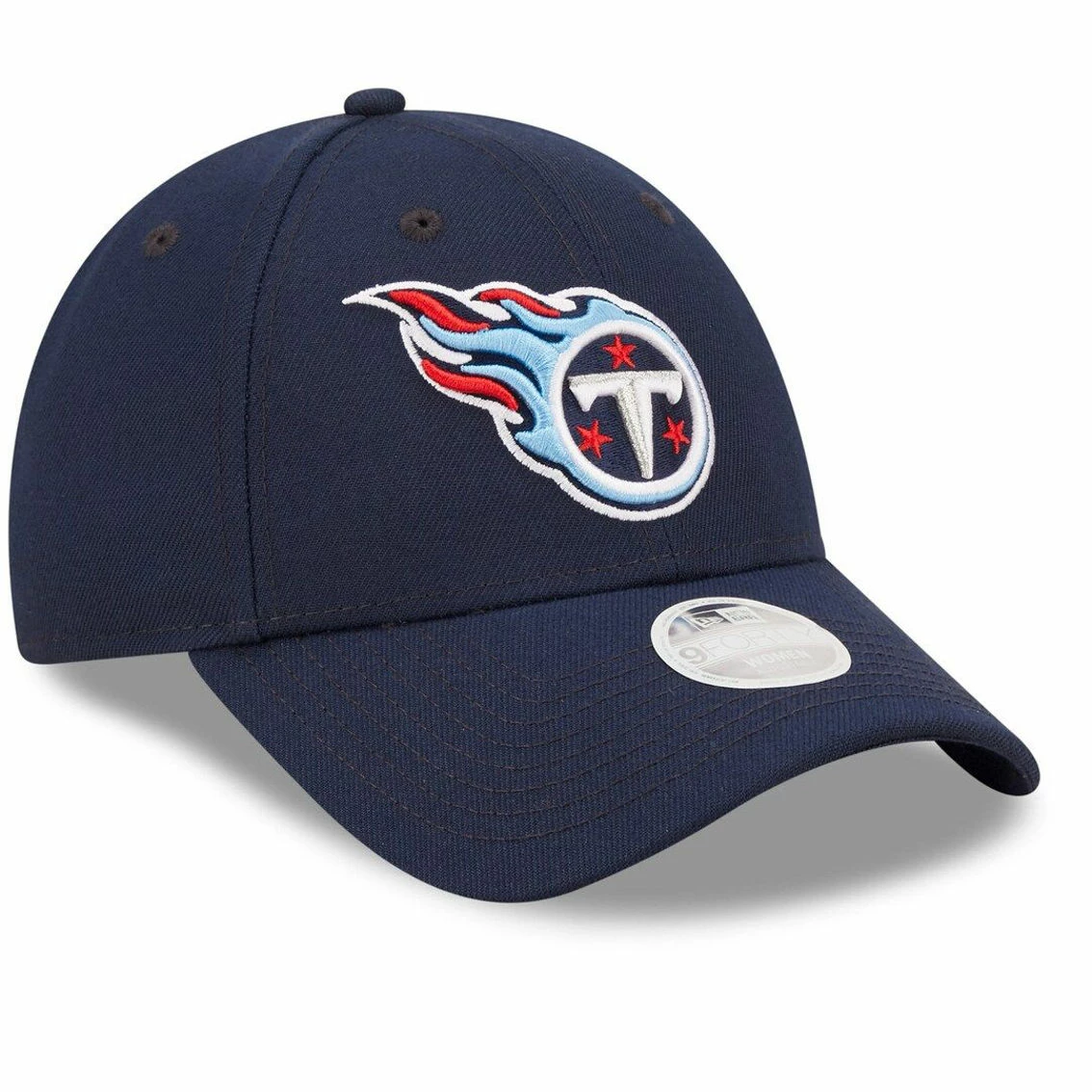New Era Women's Navy Tennessee Titans Simple 9FORTY Adjustable Hat 6 New Era Women's Navy Tennessee Titans Simple 9FORTY Adjustable Hat - Image 4