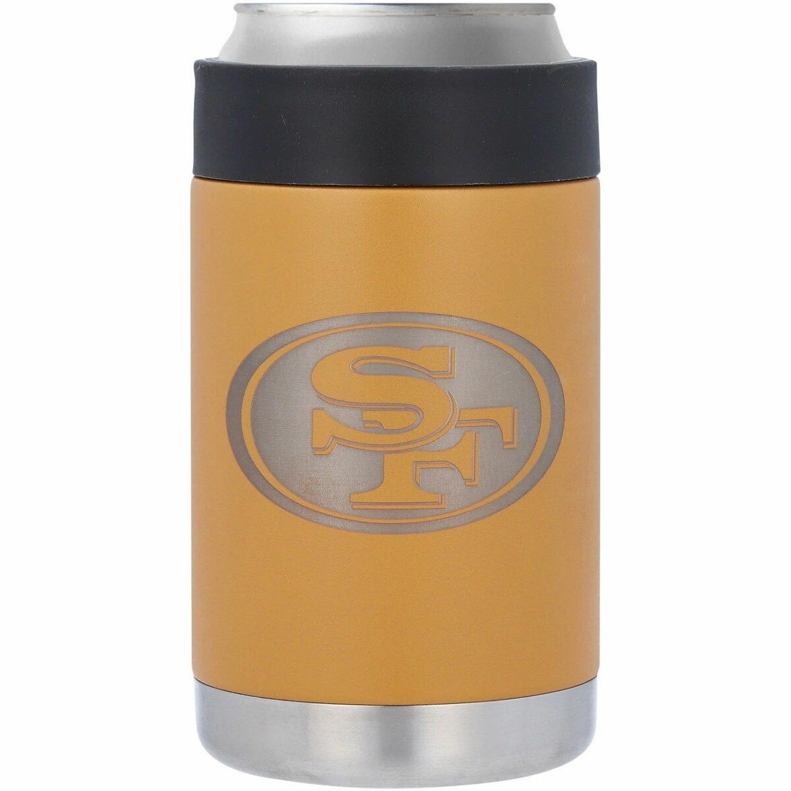 The Memory Company San Francisco 49ers Stainless Steel Canyon Can Holder 3 The Memory Company San Francisco 49ers Stainless Steel Canyon Can Holder