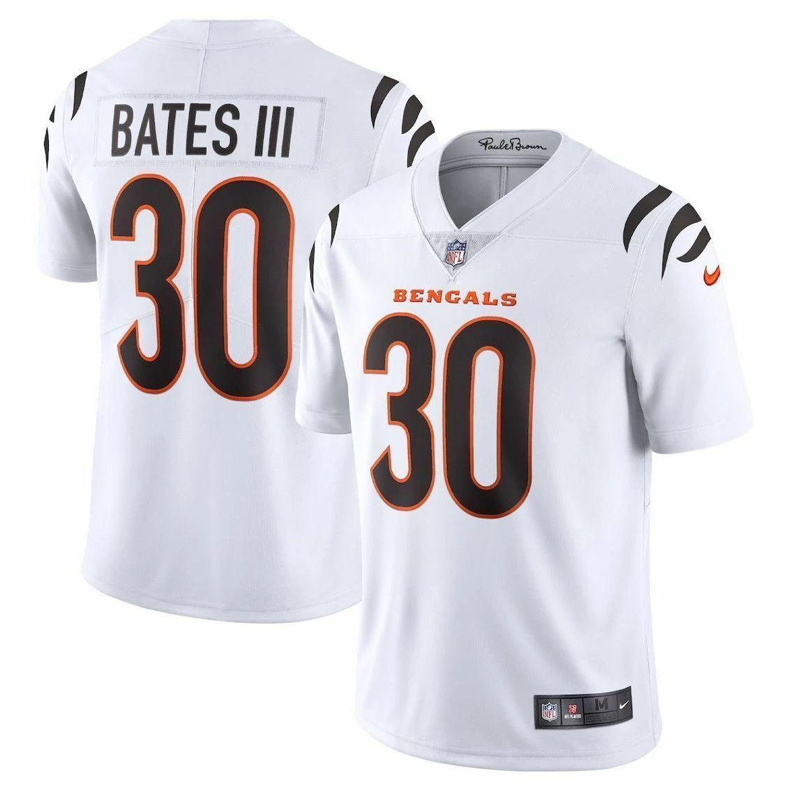 Nike Men's Jessie Bates III White Cincinnati Bengals Vapor Limited Jersey 4 Nike Men's Jessie Bates III White Cincinnati Bengals Vapor Limited Jersey - Image 2