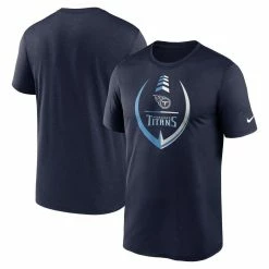 Nike Men's Navy Tennessee Titans Icon Legend Performance T-Shirt