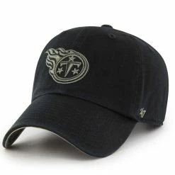 '47 Men's Black Tennessee Titans Ballpark Clean Up Adjustable Hat